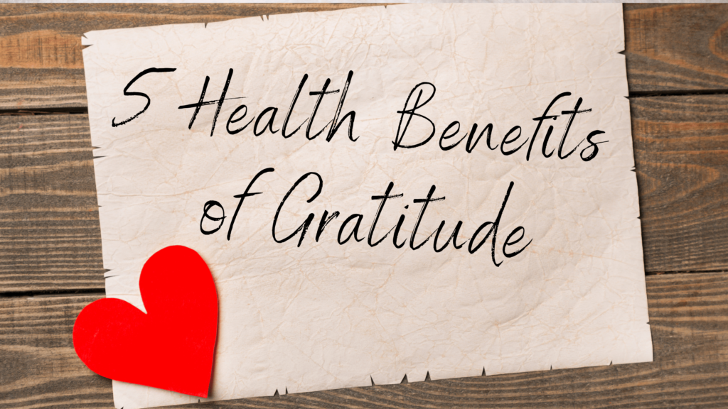 Healing with Gratitude
